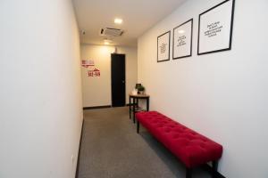 Posezení v ubytování B Lot Hotel