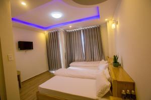 Postel nebo postele na pokoji v ubytování Sơn Liễu Homestay