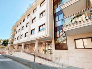 Budynek, w którym mieści się apartament