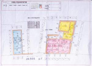 Plán poschodí v ubytovaní Elena Apart