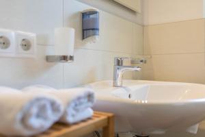 Kúpeľňa v ubytovaní Apartment Alpenrose - Mesnerhof