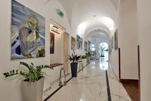 Vstupní hala nebo recepce v ubytování Hotel Jan
