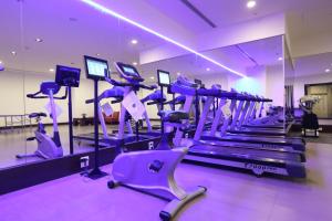 Fitness centrum a/nebo fitness zařízení v ubytování Lakeshore Hotel Hualien