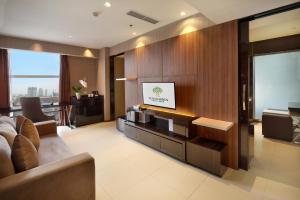 TV o dispositivi per l'intrattenimento presso Yuan Garden Pasar Baru