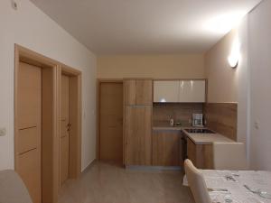 Kuchyň nebo kuchyňský kout v ubytování Apartments EDO