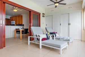 Zona d'estar a Bellevue Beach Apartment 5