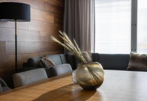 Posezení v ubytování Levin Kunkku, Apartment B7