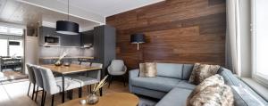 Posezení v ubytování Levin Kunkku, Apartment B7