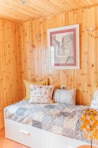 Llit o llits en una habitació de Alojamiento Turístico La alegría de la huerta