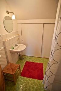 Koupelna v ubytování Ferienhaus Kastaniengrün