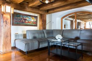 Posezení v ubytování Hotel Spichrz