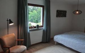 Giường trong phòng chung tại Hochwald-EnSuite