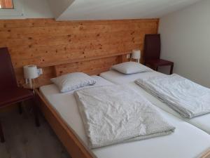 Postel nebo postele na pokoji v ubytování Berner Oberland