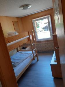 Giường tầng trong phòng chung tại Berner Oberland