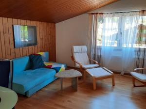 Posezení v ubytování Berner Oberland