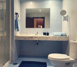 Ванная комната в Apartamento de lujo en Residencial El Mocan