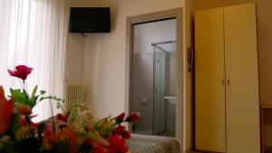 TV a/nebo společenská místnost v ubytování Hotel Frida