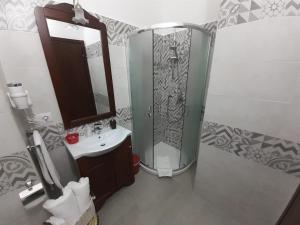 Koupelna v ubytování B&B MARZO '51