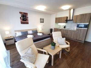 Kuchyň nebo kuchyňský kout v ubytování Apartmány Duo Třeboň + 3 fotografie