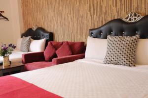 Giường trong phòng chung tại Redbean Guesthouse