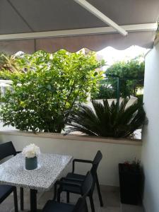 Zahrada ubytování Apartmani Vidoš