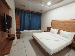 TV a/nebo společenská místnost v ubytování Hotel Neelkamal