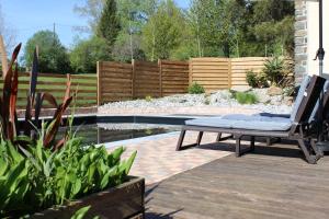 Le Val Daninière B&B Adult only外面的花园