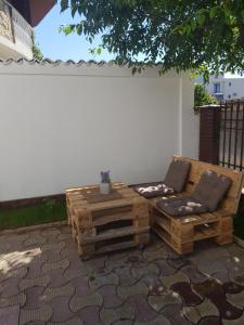 Posezení v ubytování N&D Villa