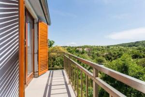 Balkon lub taras w obiekcie Apartman Ceković