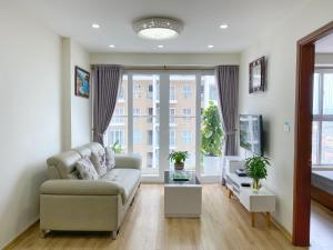 Khu vực ghế ngồi tại Smile Apartment