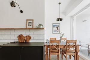 Posedenie v ubytovaní Apartament JODEŁKA