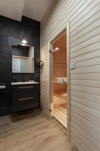 Kúpeľňa v ubytovaní Apartament JODEŁKA