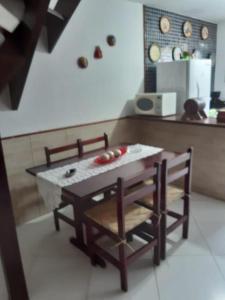 Kuchyň nebo kuchyňský kout v ubytování CASA DE PRAIA DO PERÓ