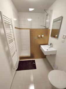Koupelna v ubytování THE MEETINKA dream apartments