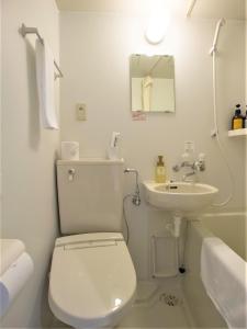 A bathroom at SHIN YOKOHAMA SK HOTEL - Smoking - Vacation STAY 86103