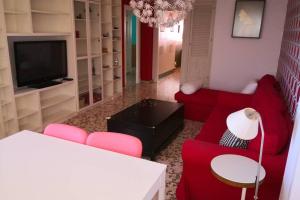 Posezení v ubytování VIVIENDA BALCÓN DE ÁFRICA
