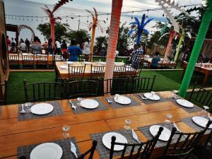 En restaurant eller et andet spisested på Descanso En Paraiso Resort
