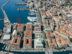 Výhľad na mesto Rijeka alebo výhľad na mesto priamo z apartmánu