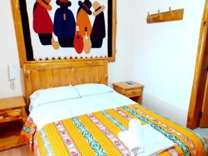 Postel nebo postele na pokoji v ubytování Santa Fe
