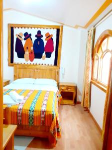 Postel nebo postele na pokoji v ubytování Santa Fe