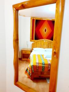 Postel nebo postele na pokoji v ubytování Santa Fe