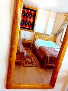 Postel nebo postele na pokoji v ubytování Santa Fe