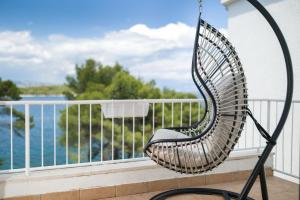 Balkón nebo terasa v ubytování Apartments Dobronic
