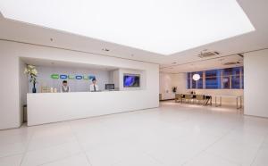 Vstupní hala nebo recepce v ubytování Shenzhen Dongmen Colour Hotel