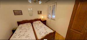 Postel nebo postele na pokoji v ubytování Apartmani Luja