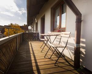 Balkón nebo terasa v ubytování Landgasthof Ritter