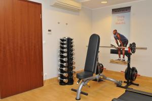 Fitness centrum a/nebo fitness zařízení v ubytování Focus Hotel Premium Elbląg