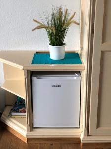 Kuchyň nebo kuchyňský kout v ubytování Apartment Goisernperle
