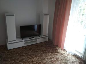 Televízia a/alebo spoločenská miestnosť v ubytovaní Penzion Beta