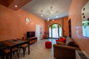 Μια τηλεόραση ή/και κέντρο ψυχαγωγίας στο Podere Casanova & Wine Experience - Montepulciano